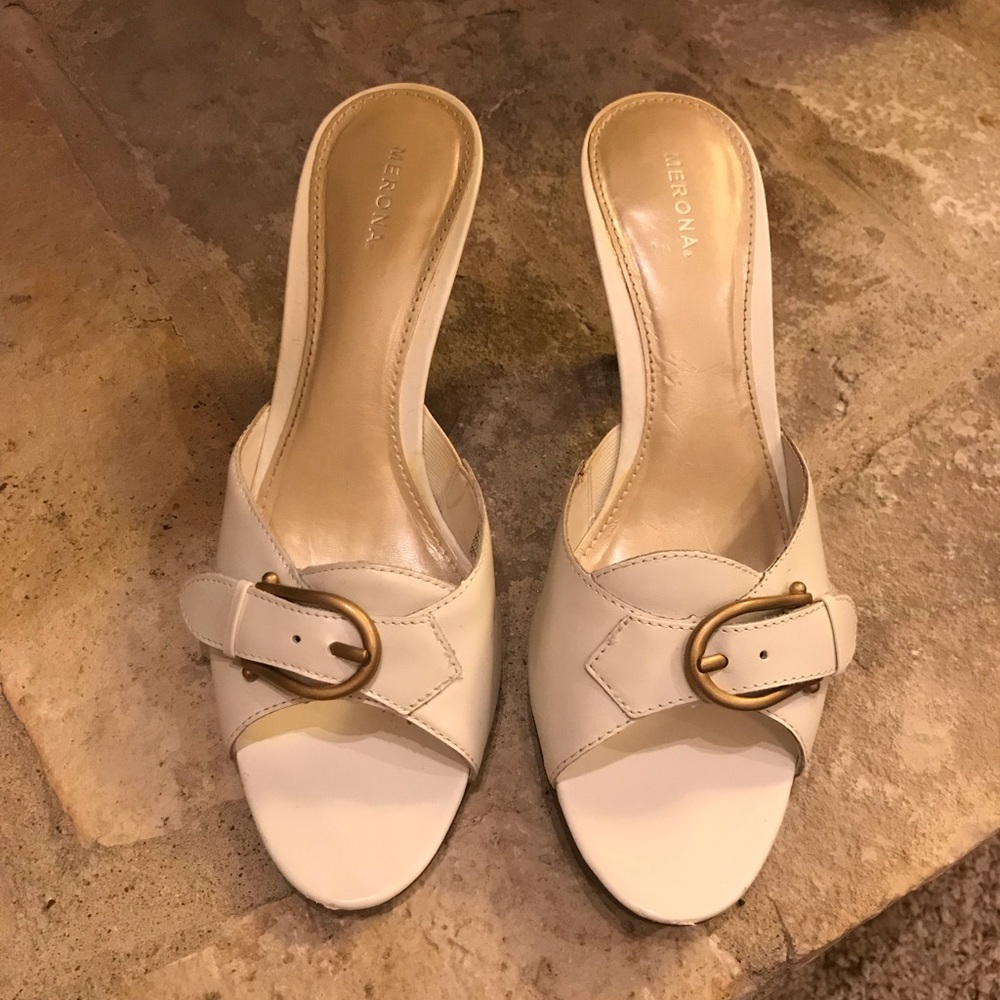 Merona Whisper Sandals in White